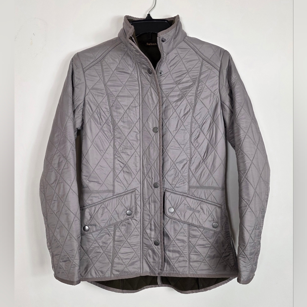 Barbour Cavalry Polarquilt Quilted Jacket in Size 6 US Womens